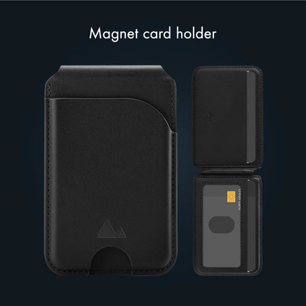 My Style MagSafe Compatible Magnet Card Houder met Stand Function Black productafbeelding 2
