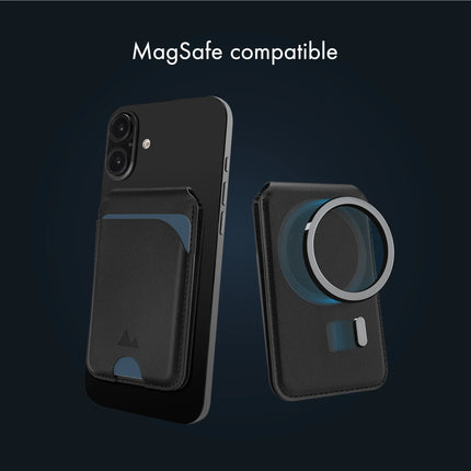 My Style MagSafe Compatible Magnet Card Houder met Stand Function Black productafbeelding 3
