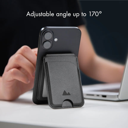 My Style MagSafe Compatible Magnet Card Houder met Stand Function Black productafbeelding 6