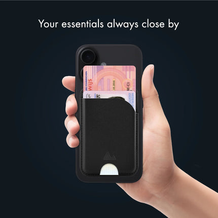 My Style MagSafe Compatible Magnet Card Houder met Stand Function Black productafbeelding 7