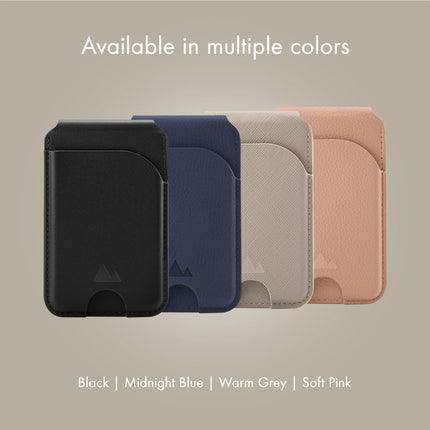 My Style MagSafe Compatible Magnet Card Houder met Stand Function Warm Grey productafbeelding 8