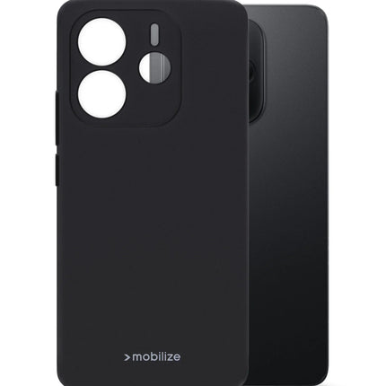 Mobilize Rubber Gelly Case Xiaomi Redmi Note 14 4G Matt Black