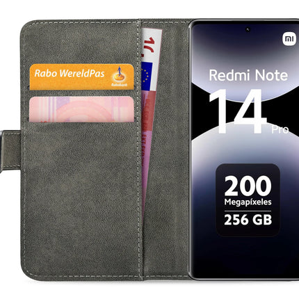 Mobilize Classic Gelly Wallet Book Case Xiaomi Redmi Note 14 Pro 4G Black