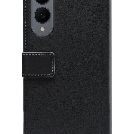 Mobilize Classic Gelly Wallet Book Case Samsung Galaxy S25 Edge 5G Black productafbeelding 3