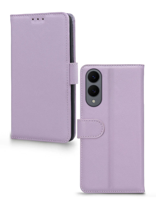 Mobilize Premium Gelly Wallet Book Case Samsung Galaxy S25 Edge 5G Purple productafbeelding 2