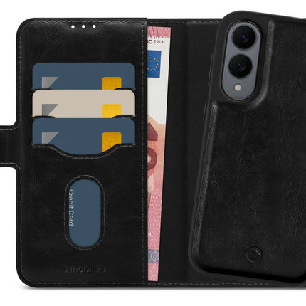 Mobilize 2In1 MagSafe Compatible Gelly Wallet Case Samsung Galaxy S25 Edge 5G Black