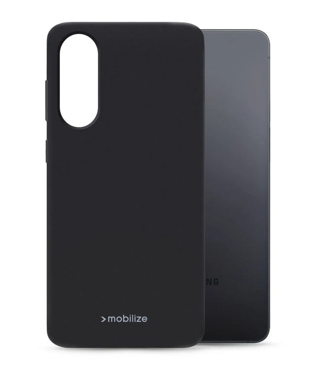 Mobilize Rubber Gelly Case Samsung Galaxy S25 Edge 5G Matt Black