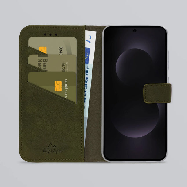 My Style Flex Wallet - Samsung Galaxy S25 Edge 5G Forest Green productafbeelding 2
