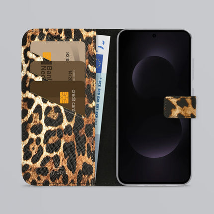My Style Flex Wallet - Samsung Galaxy S25 Edge 5G Wild Leopard productafbeelding 2