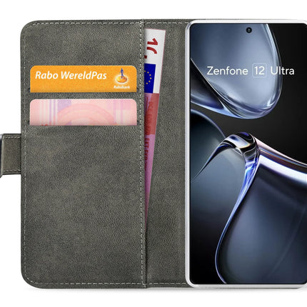 Mobilize Classic Gelly Wallet Book Case Asus Zenfone 12 Ultra Black