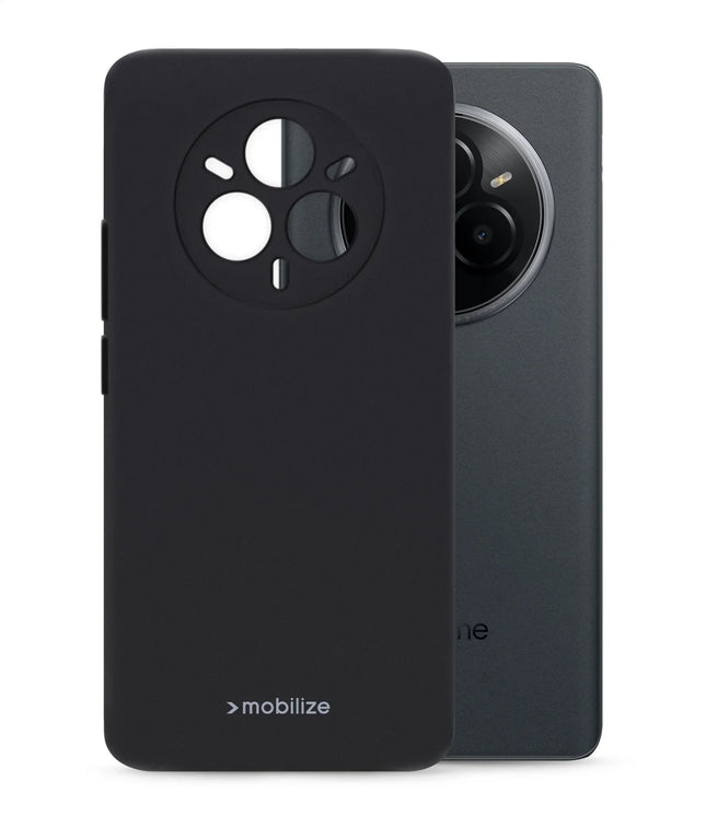 Mobilize Rubber Gelly Case Realme 14 Pro 5G Matt Black