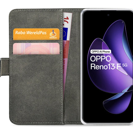 Mobilize Classic Gelly Wallet Book Case Oppo Reno13 F 5G Black