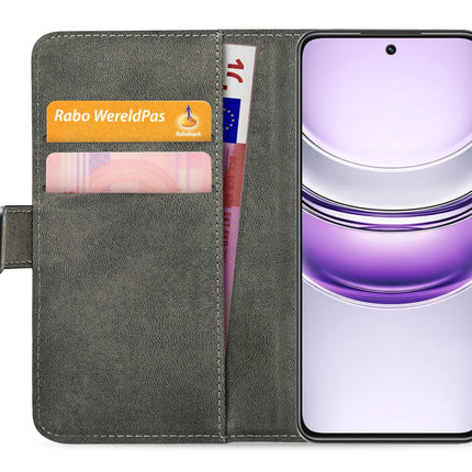 Mobilize Classic Gelly Wallet Book Case Realme 14X 5G Black