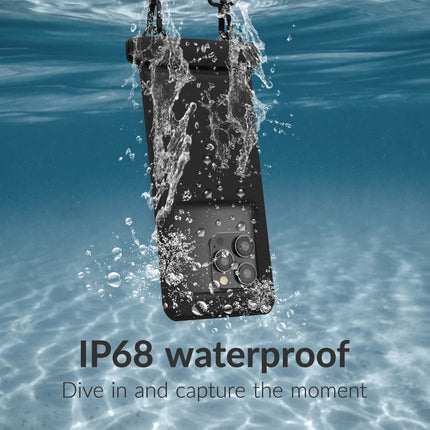Mobilize Universal Waterproof Floating Bag Ip68 Incl. Lanyard Black productafbeelding 3