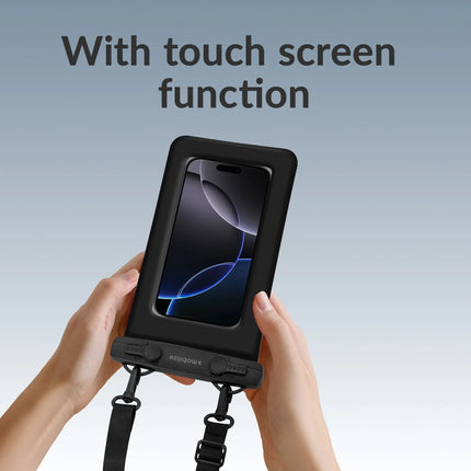 Mobilize Universal Waterproof Floating Bag Ip68 Incl. Lanyard Black productafbeelding 4