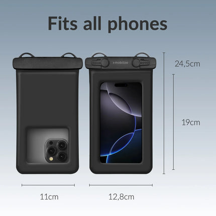 Mobilize Universal Waterproof Floating Bag Ip68 Incl. Lanyard Black productafbeelding 6