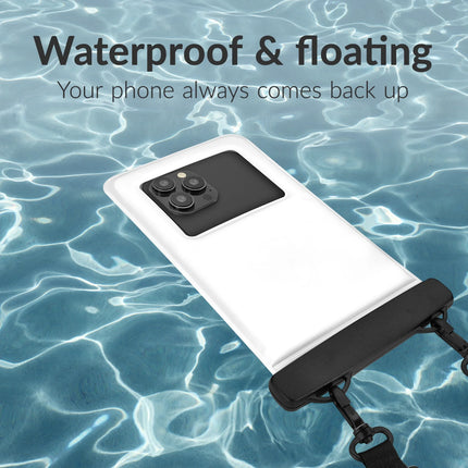 Mobilize Universal Waterproof Floating Bag Incl. Lanyard White productafbeelding 5