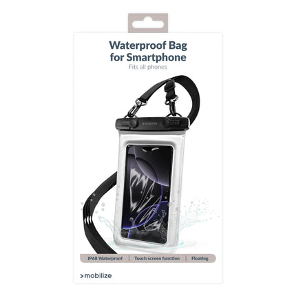 Mobilize Universal Waterproof Floating Bag Incl. Lanyard White productafbeelding 7