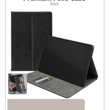 Mobilize Premium Folio Case Samsung Galaxy Tab S10 Fe 11/S10 Lite Black