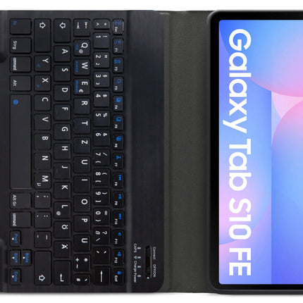 Mobilize Detachable Bluetooth Keyboard Case Samsung Galaxy Tab S10 Fe 11/S10 Lite Black Qwertz