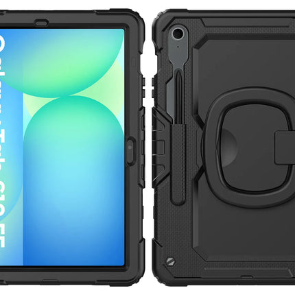 Mobilize Rotating Defender Case Stand Function For Samsung Galaxy Tab S10 Fe+ 13.1 Black