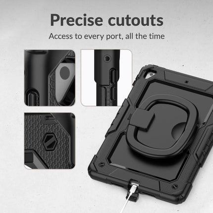 Mobilize Rotating Defender Case Stand Function For Samsung Galaxy Tab S10 Fe+ 13.1 Black