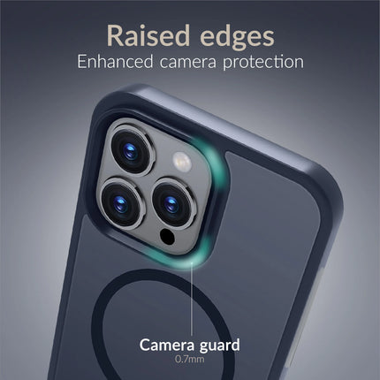 Mobilize MagSafe Compatible Hybrid Pro Case Apple iPhone 16 Pro Max Blue productafbeelding 6