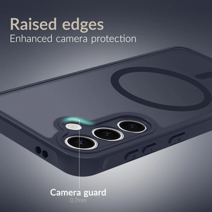 Mobilize MagSafe Compatible Hybrid Case Samsung Galaxy S25 5G Blue productafbeelding 5