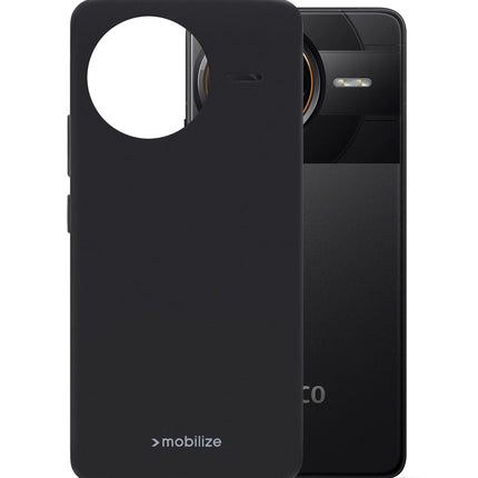 Mobilize Rubber Gelly Case Xiaomi Poco F7 Ultra Matt Black