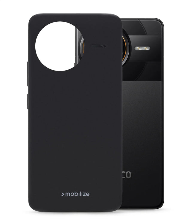 Mobilize Rubber Gelly Case Xiaomi Poco F7 Ultra Matt Black