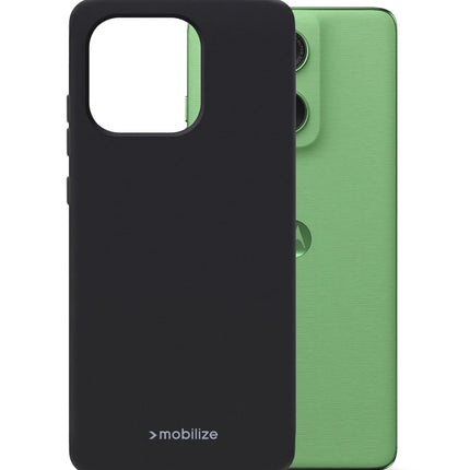 Mobilize Rubber Gelly Case Motorola Edge 60 Matt Black