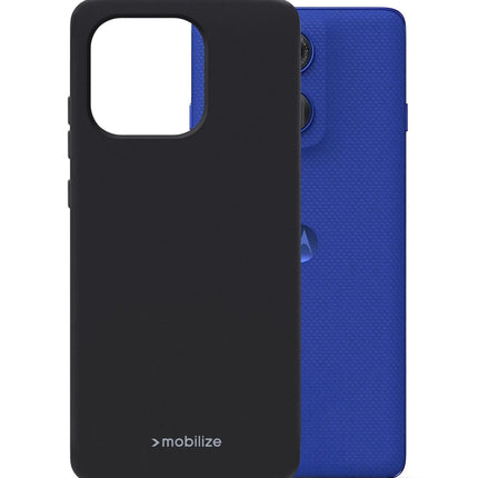 Mobilize Rubber Gelly Case Motorola Edge 60 Pro Matt Black