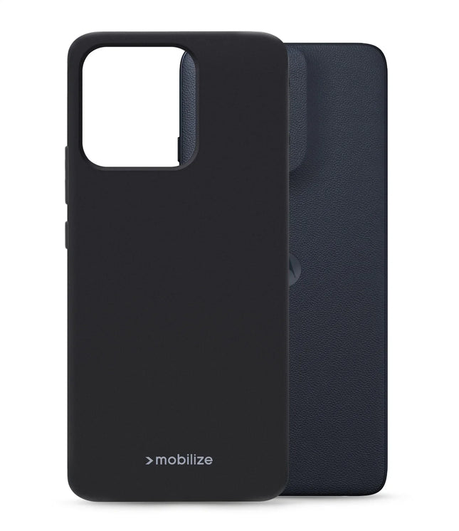 Mobilize Rubber Gelly Case Motorola Moto G56 5G Matt Black