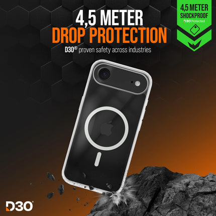 Striker X-Core - D3O Xtreme Impact Mag Case Pro - Transparant - Apple iPhone Air productafbeelding 3