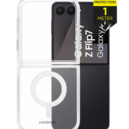 Mobilize MagSafe Compatible Naked Protection Case - Samsung Galaxy Z Flip7 5G Clear