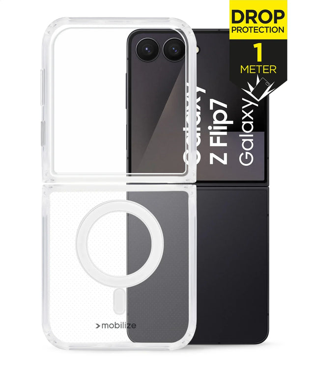 Mobilize MagSafe Compatible Naked Protection Case - Samsung Galaxy Z Flip7 5G Clear