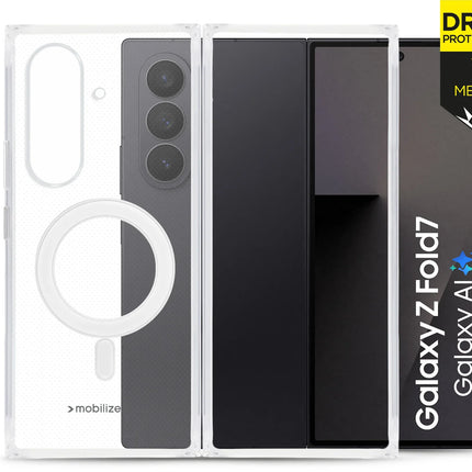 Mobilize MagSafe Compatible Naked Protection Case - Samsung Galaxy Z Fold7 5G Clear