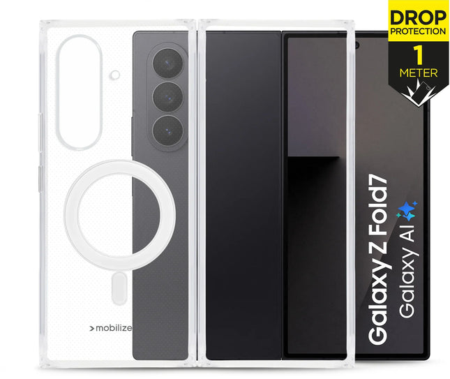 Mobilize MagSafe Compatible Naked Protection Case - Samsung Galaxy Z Fold7 5G Clear