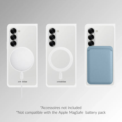 Mobilize MagSafe Compatible Naked Protection Case - Samsung Galaxy Z Fold7 5G Clear productafbeelding 5