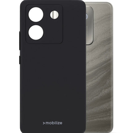 Mobilize Rubber Gelly Case Xiaomi Poco M7 Pro 5G Matt Black