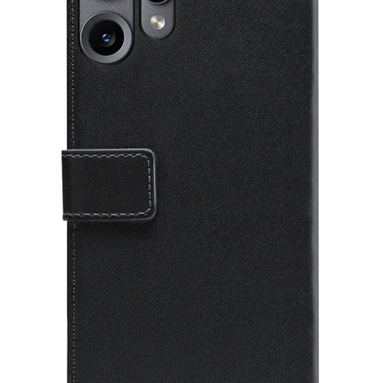 Mobilize Classic Gelly Wallet Book Case Nothing Cmf Phone (2) Pro Black productafbeelding 2