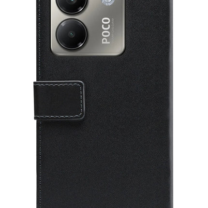 Mobilize Classic Gelly Wallet Book Case Xiaomi Poco M7 Pro 5G Black productafbeelding 3