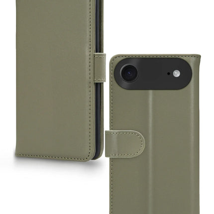 Mobilize Premium Gelly Wallet Book Case Apple iPhone Air Green productafbeelding 2