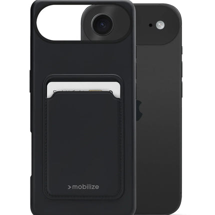 Mobilize Rubber Gelly Card Case Apple iPhone Air Matt Black