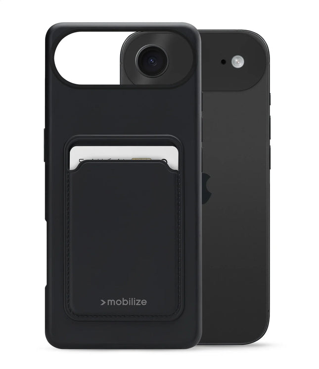 Mobilize Rubber Gelly Card Case Apple iPhone Air Matt Black