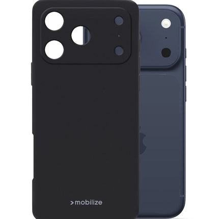 Mobilize Rubber Gelly Case Apple iPhone 17 Pro Max Matt Black