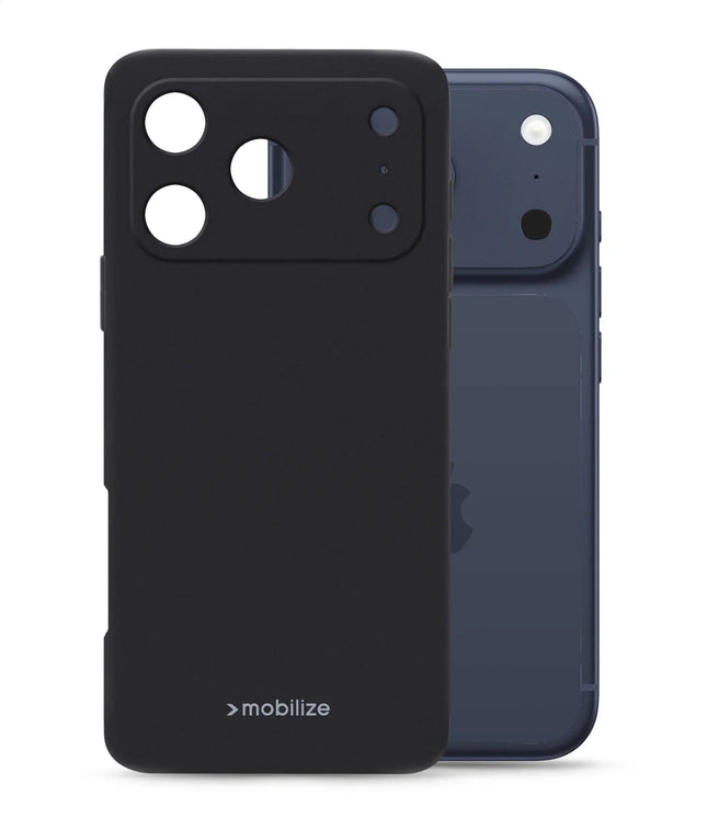 Mobilize Rubber Gelly Case Apple iPhone 17 Pro Max Matt Black