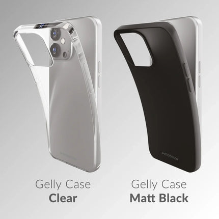 Mobilize Rubber Gelly Case Apple iPhone 17 Pro Max Matt Black productafbeelding 3
