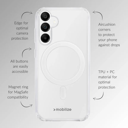 Mobilize MagSafe Compatible Naked Protection Case - Google Pixel 10/10 Pro Clear productafbeelding 4
