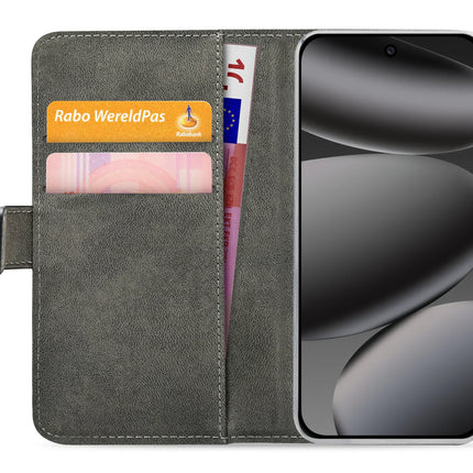 Mobilize Classic Gelly Wallet Book Case Google Pixel 10/10 Pro Black productafbeelding 3